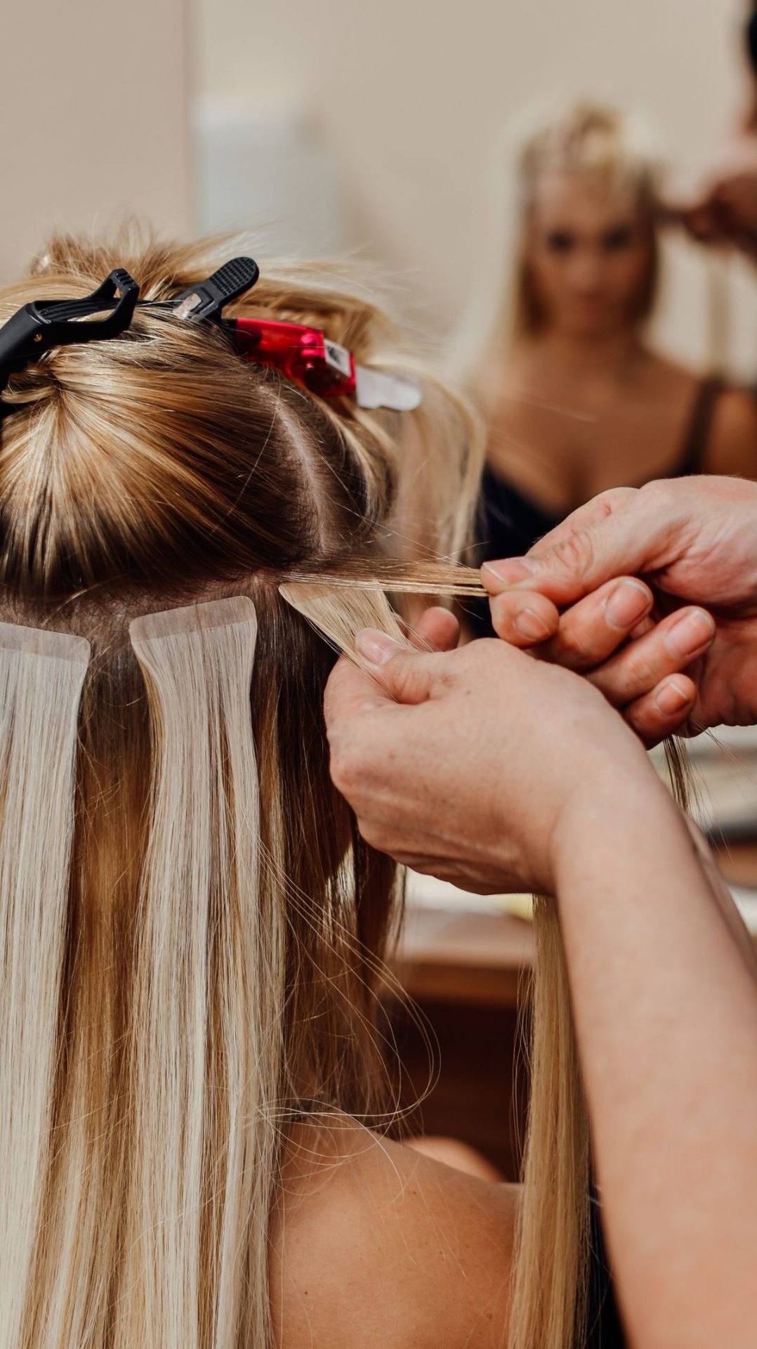 Tape-in extensions